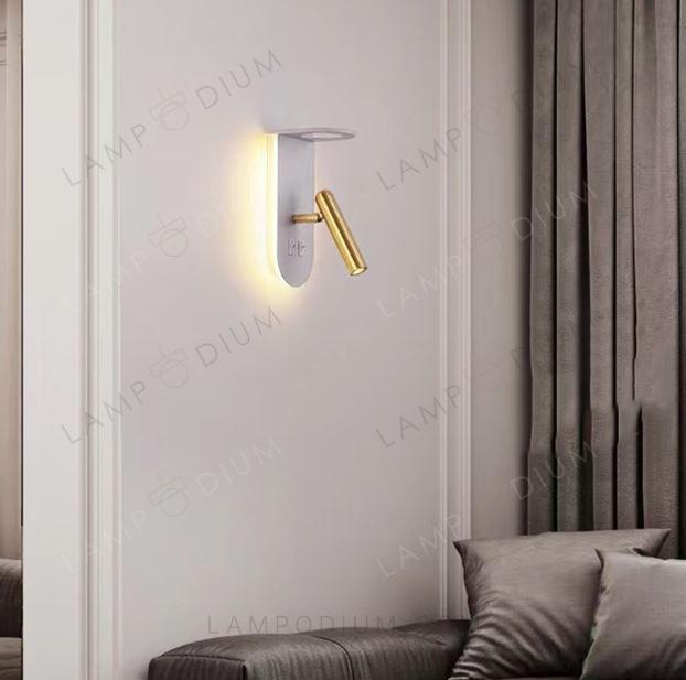 Wall sconce FIRELAMPUS