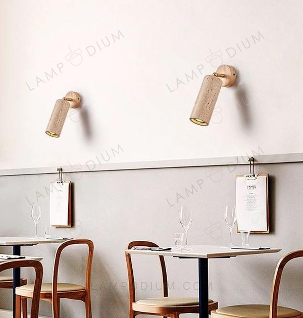 Wall sconce WOODEN LUCE DA MURO