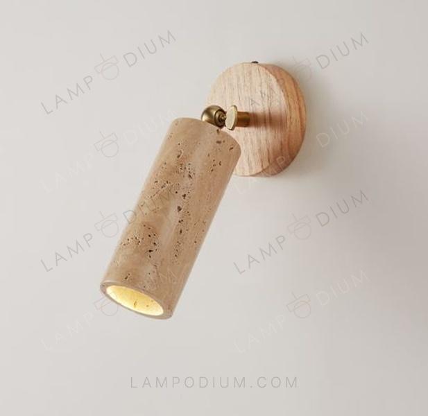 Wall sconce WOODEN LUCE DA MURO