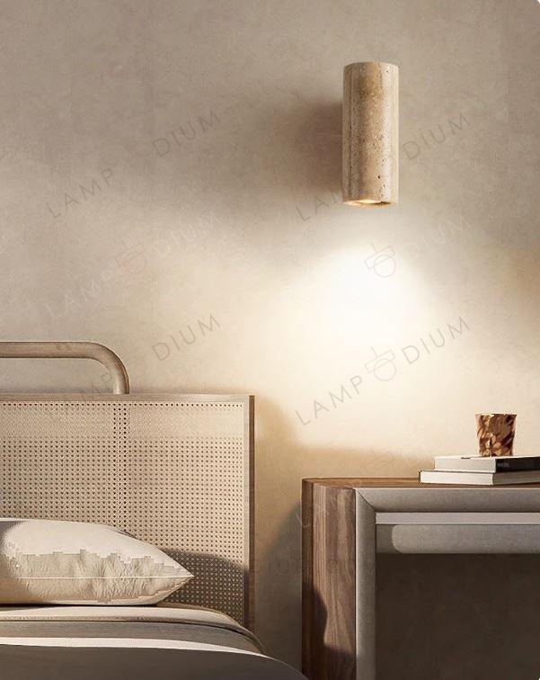 Wall sconce WOODEN LUCE DA MURO