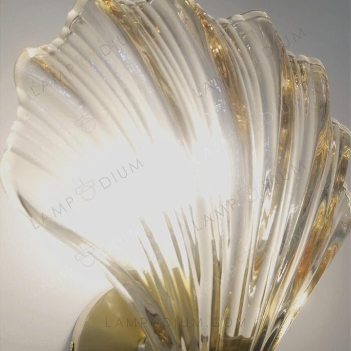 Wall sconce SHELLS LUXE WALL