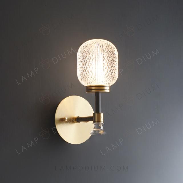 Wall sconce GOLD CRISTALLO LAMPADA