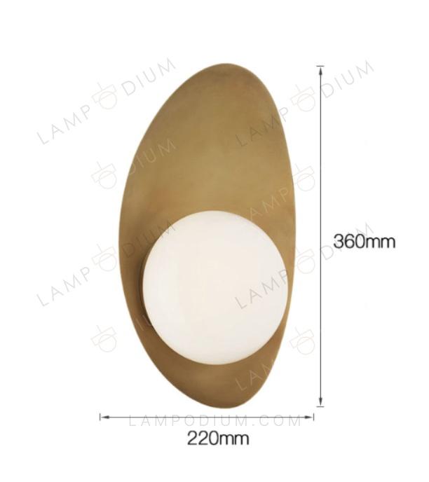 Wall sconce GIBLE