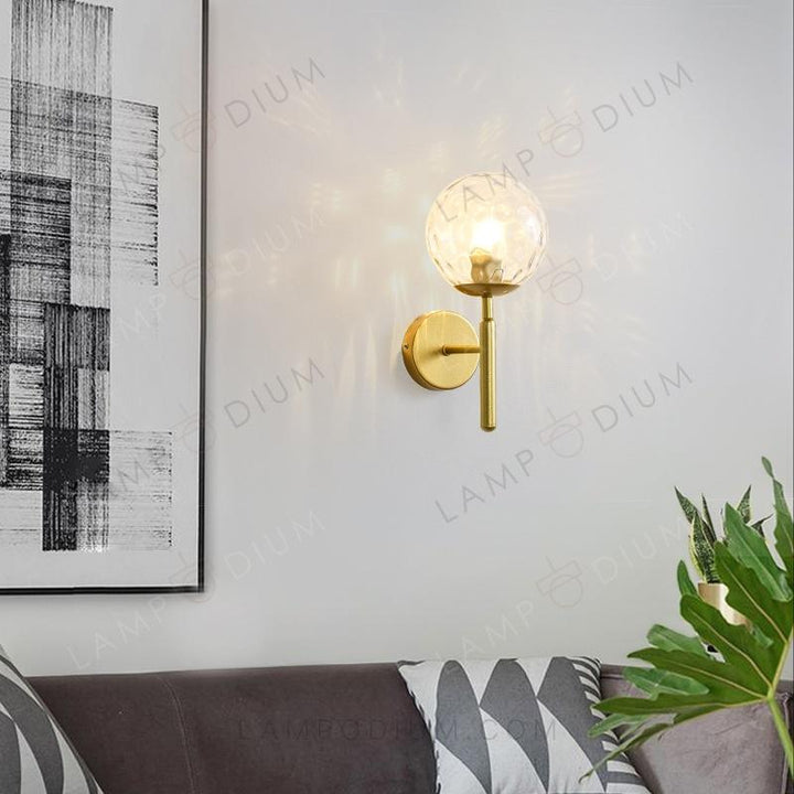 Wall sconce CRISTALLO SFERA