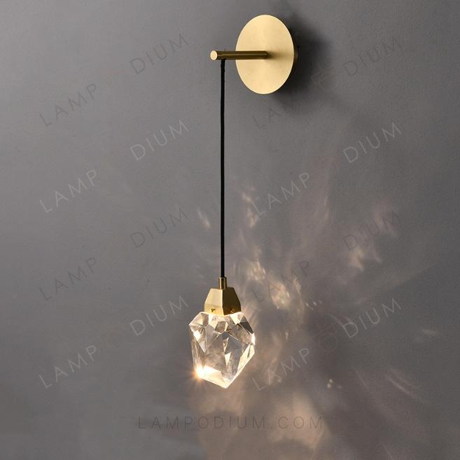 Wall sconce GOLD DIAMANTE