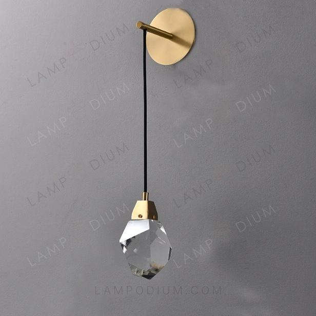 Wall sconce GOLD DIAMANTE