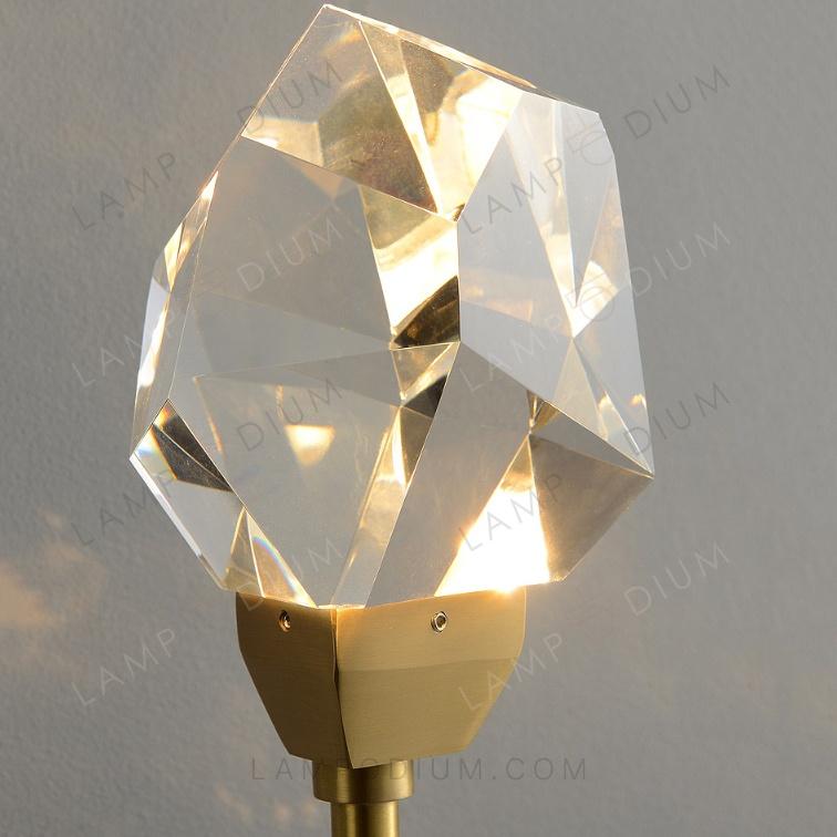 Wall sconce GOLD DIAMANTE