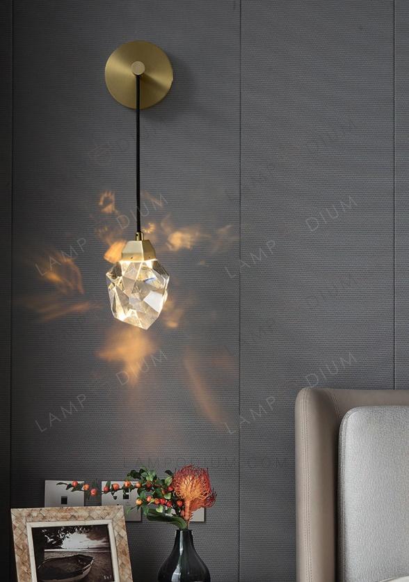 Wall sconce GOLD DIAMANTE