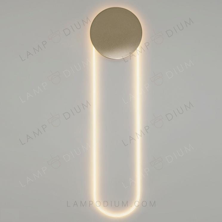 Wall sconce MELT BRASS