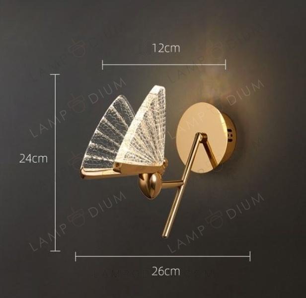 Wall sconce VERDANITE