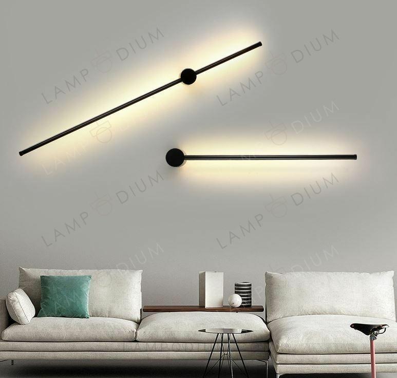 Wall sconce BLACK STICKS 120