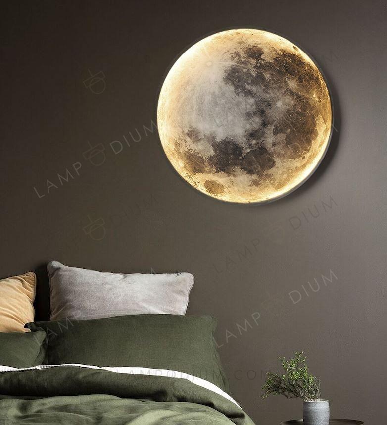 Wall sconce FLAT LUNA