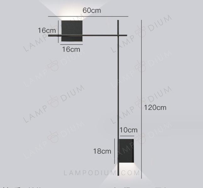 Wall sconce KATERN