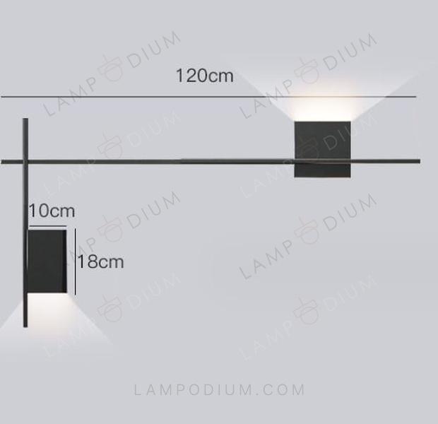 Wall sconce SOLARENTE