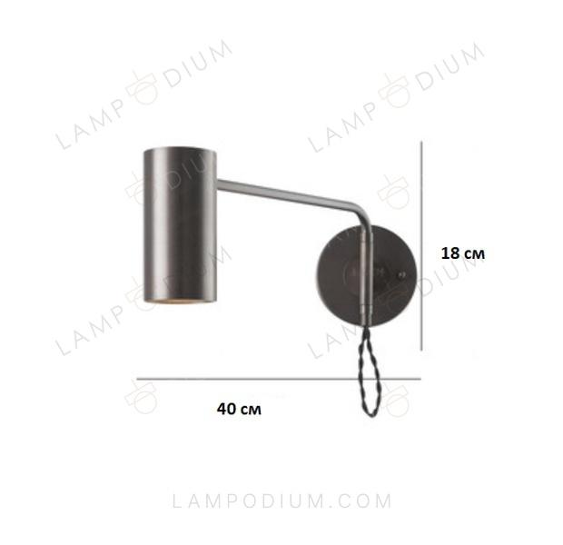 Wall sconce UNA TAZZA