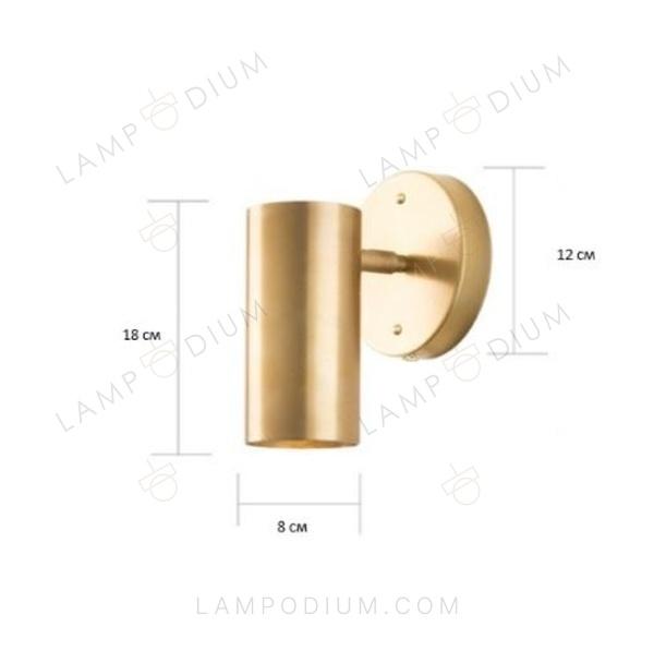 Wall sconce UNA TAZZA