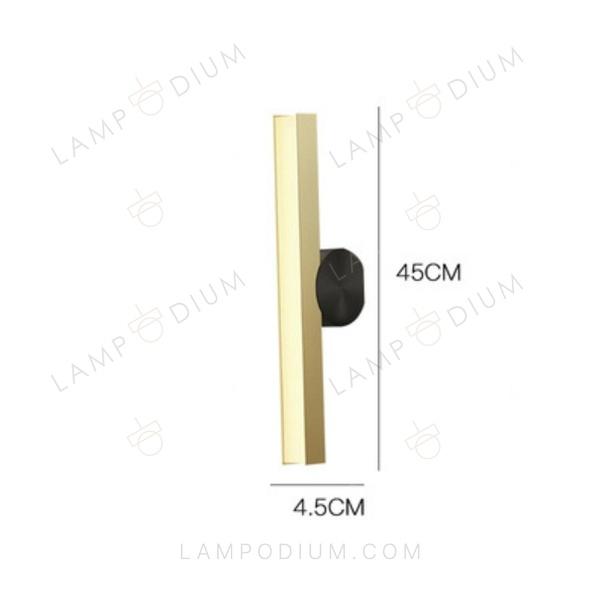 Wall sconce ZABI VERTICALE