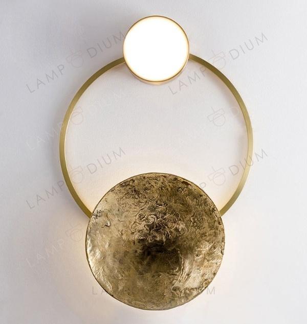 Wall sconce SUN SULL'ANELLO B