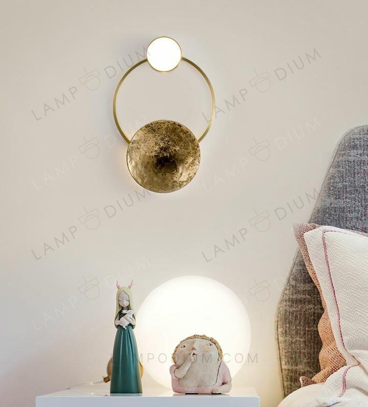 Wall sconce SUN SULL'ANELLO B