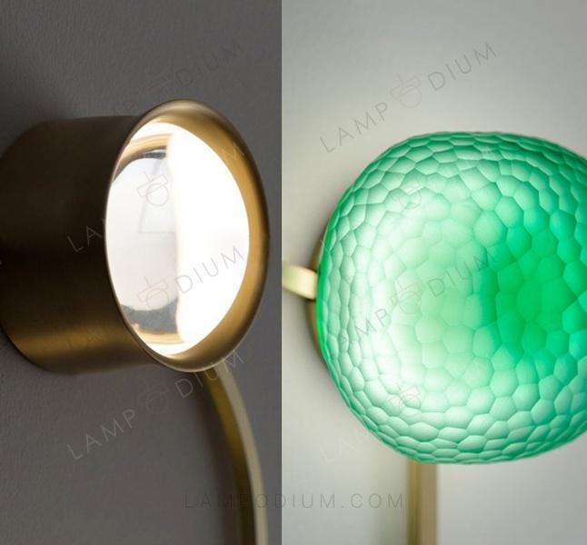 Wall sconce SUN SULL'ANELLO B