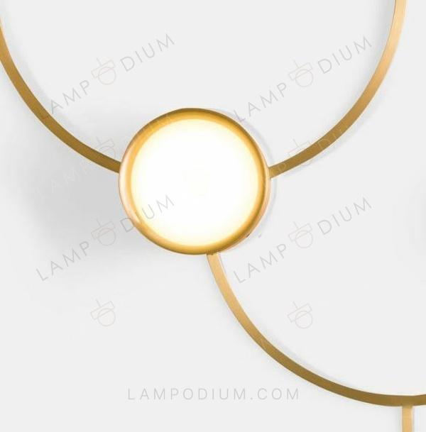 Wall sconce SUN SULL'ANELLO B