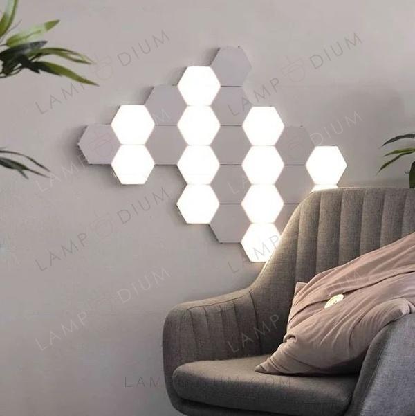 Wall sconce MAGNETICO 15 ELEMENTI