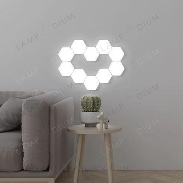 Wall sconce MAGNETICO 15 ELEMENTI