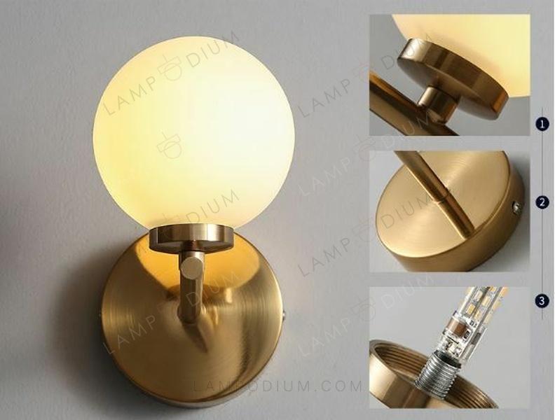 Wall sconce CIELOVIVIDO