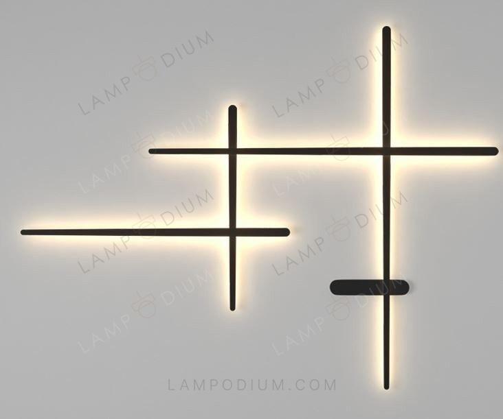 Wall sconce GLOWING LINES LONGO 4