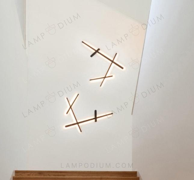 Wall sconce GLOWING LINES LONGO 4