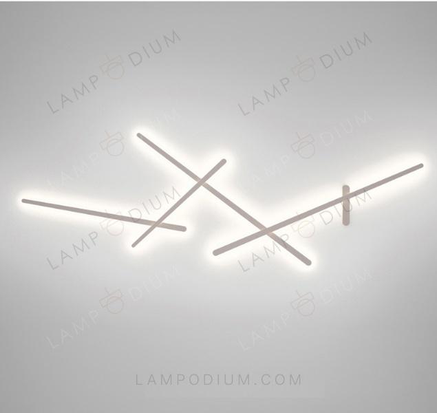 Wall sconce GLOWING LINES LONGO 4