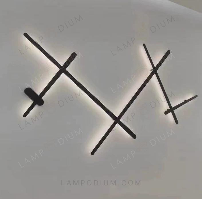 Wall sconce GLOWING LINEE 5