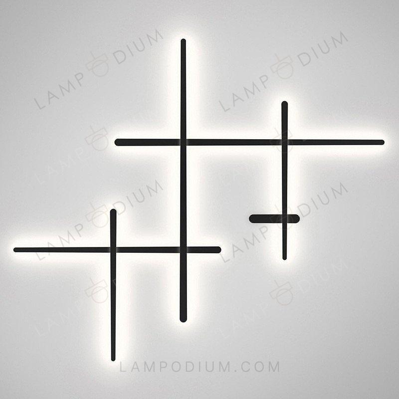 Wall sconce GLOWING LINES