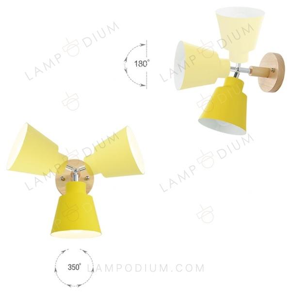 Wall sconce BRA NORDICA COLOR B