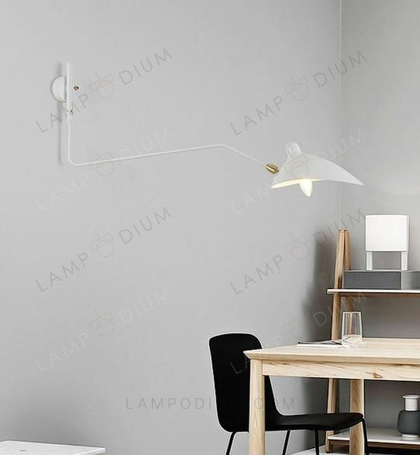 Wall sconce SPIDER 120 + 65 CM