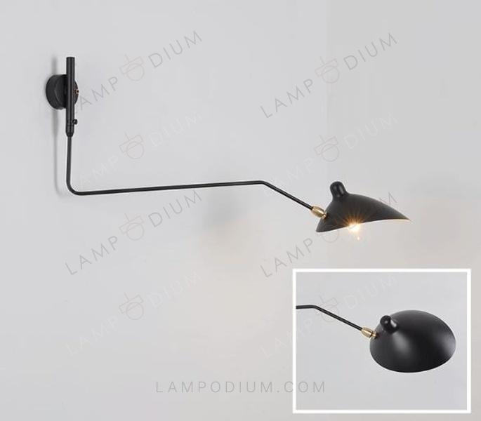 Wall sconce SPIDER 120 + 65 CM