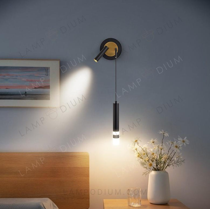 Wall sconce WOMET 2