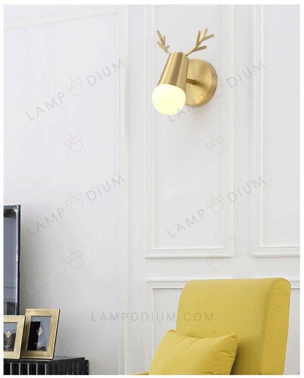 Wall sconce NORDICO ORO A 1