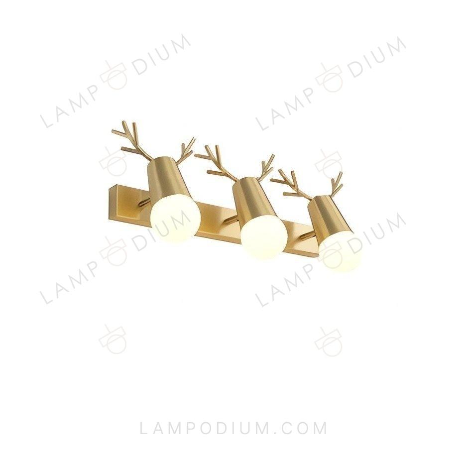 Wall sconce NORDICO ORO A 3