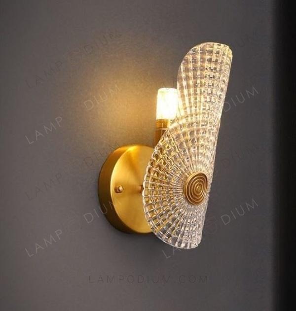 Wall sconce CRISTALLO CONCHIGLIA 1