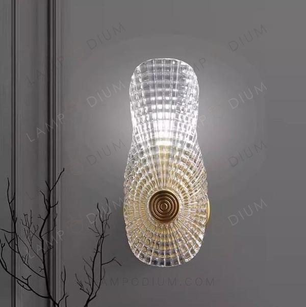 Wall sconce CRISTALLO CONCHIGLIA 1