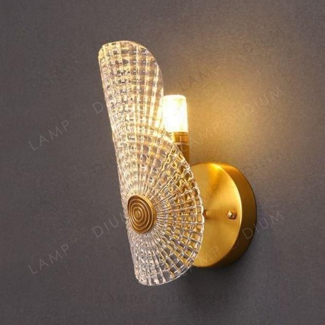 Wall sconce CRISTALLO CONCHIGLIA 1