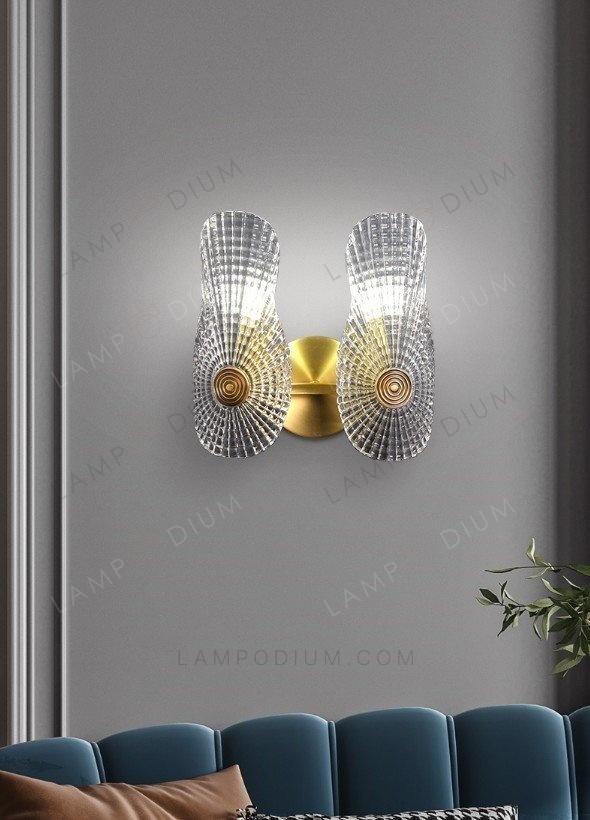 Wall sconce CRISTALLO CONCHIGLIA 1