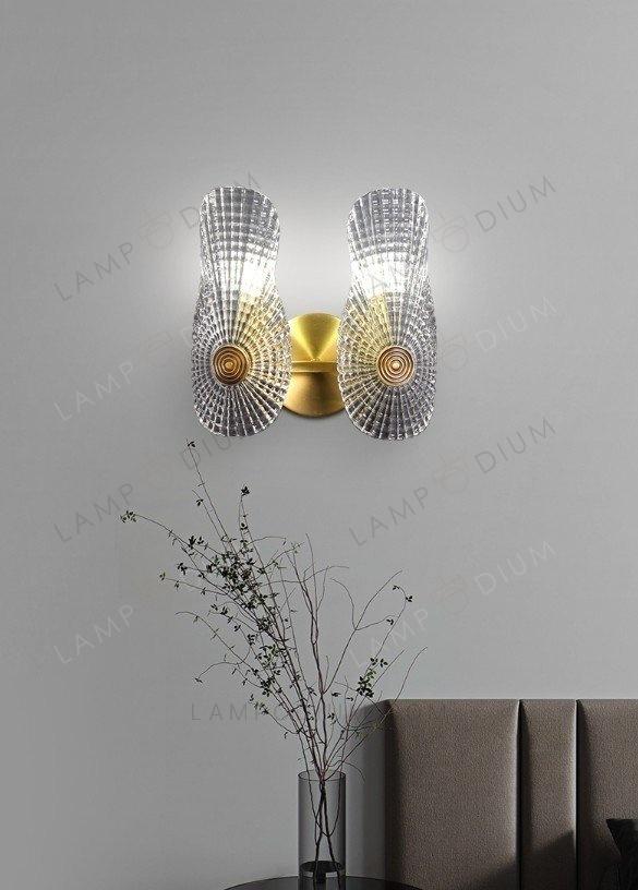 Wall sconce CRISTALLO CONCHIGLIA 1