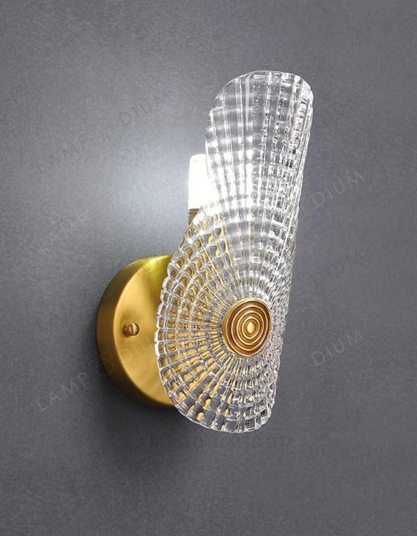 Wall sconce CRISTALLO CONCHIGLIA 2