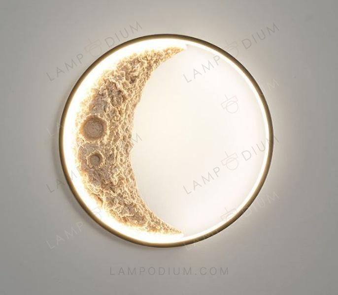 Wall sconce LUNA VOLUMETRICA Ø 30CM