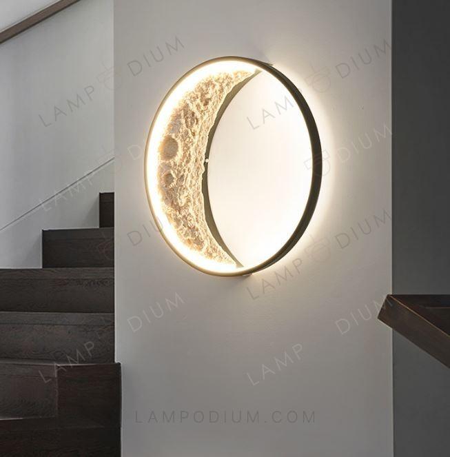 Wall sconce LUNA VOLUMETRICA Ø 30CM