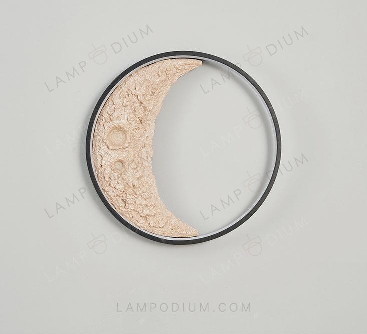 Wall sconce LUNA VOLUMETRICA Ø 40CM