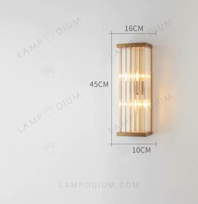 Wall sconce CRISTAL CAGE A