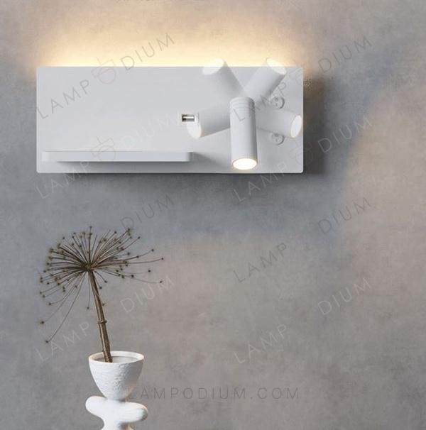 Wall sconce CHARGING A SINISTRO